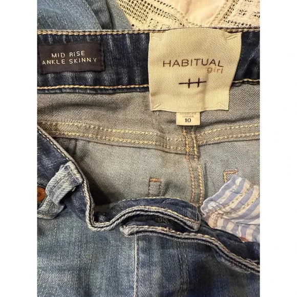 HABITUAL GIRL JEANS size 10 NORDSTROM - Picture 5 of 5